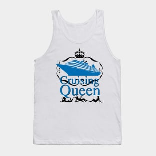 Cruising Queen Funny Cruise Ship Holiday Gifts Tank Top